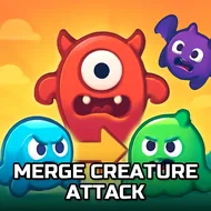 Merge Creature Attack - Defense Waves game